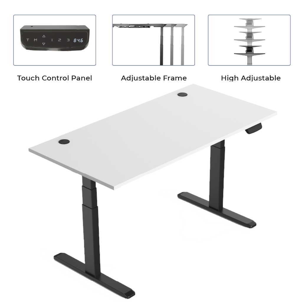 UP UP desk THOR baltas